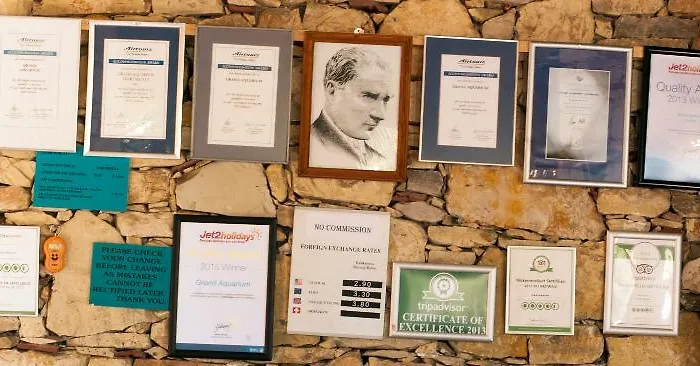 Grand Aquarium Hotel İçmeler